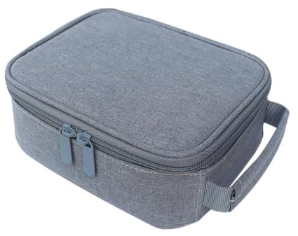 Hard Travel Carrying Case for Mac mini 2024 with M4 Pro Chip/M4 Chip Desktop Computer,Electronics Organizer Storage Bag for Magic Mouse and Tech Accessories (Gray)