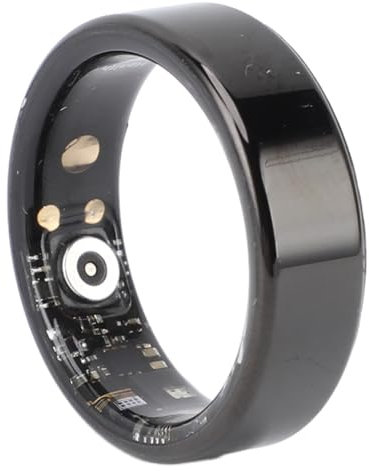 Rastreador de Salud con Anillo Inteligente, Monitor de Actividad Física, Rastreador de Sueño, con Aplicación de Teléfono, Rastreador de Actividad (Tamaño 10 (diámetro Interior 20