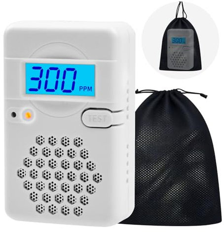VETOUCH Air Quality Safety Detector is A Battery-Powered Detector, Which is Used to Detect The Concentration of Carbon Monoxide in The Air. It Has Alarm Function, Can Be Used Indoors and in RV