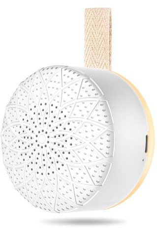 Portable White Noise Machine, Sound Machine with Night Light for Baby Adults, 24 Soothing Sounds Therapy, Sleep Aid Sound Machine, Child Lock, Timer, Rechargeable Battery