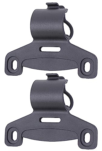 YiNLuax Plastomer Pompes à vélo noires à clip universel pour vélo Gonfleur à air pour vélo Cadre de fixation Pompes à air Clip Gonfleurs Clip Vélo Extérieur Vélo Partie