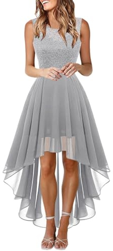 Robe de cocktail élégante sans manches pour femme - Robe de soirée élégante pour mariage, demoiselle d'honneur