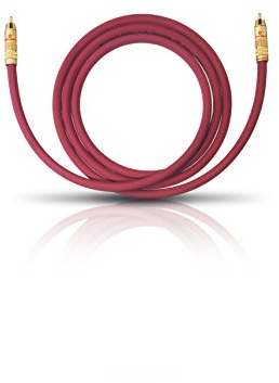 Oehlbach 205415 NF 214 Câble subwoofer 15m Bordeaux