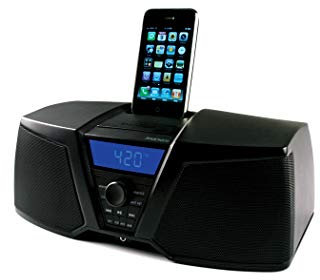 Kicker iK150 iPhone/iPod Dock Clock/Dock/Radio/Alarm for iPhone™ or iPod®
