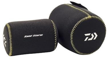 Daiwa Sandstorm neopren rullskydd för multiplikator rulle storlek stor