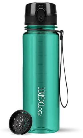 720°DGREE Trinkflasche „uberBottle“ Sieb – 6 Größen, über 40 Farben wählbar