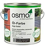 Osmo Öl-Farbe Tiefschwarz (RAL 9005) 2,50 l - 15100170