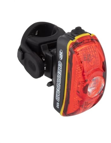 NiteRider CherryBomb 100 Rear Bike Light LED Alkaline Battery Power Bicycle Taillight Water Resistant Road City Commuting Cycling Safety, Red (5094)