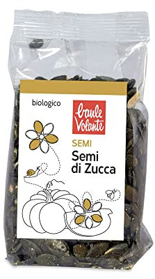 Baule Volante Semi di Zucca Bio - Ricco di Proteine ​​e Fibre - Perfetti per una dieta vegetariana o vegana - 200g