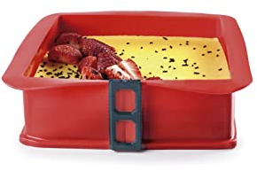 IBILI 875800 Desmontable cuadrado con base de cristal