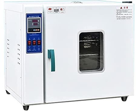 LMEIL Horno de Secado de Acero Inoxidable 16L, Horno de Secado por convección de Gravedad de Temperatura Constante Compacto de sobremesa Digital para Laboratorio