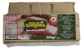 DULCE DE GUAYABA -BOCADILLO VELEÑO - 18 UNIDADES - 550 G