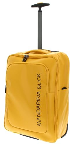Mandarina Duck Eco Coated Trolley Backpack Duck Yellow