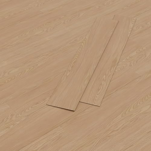 HAGO24 | Vinylboden | 2,23m² | Eiche Sundance Braun Holzmusterung | 2mm Dicke | Laminat Bodenbelag | Rutschfest | Selbstklebend | PVC | 16 Planken | Feuchtraumgeeignet
