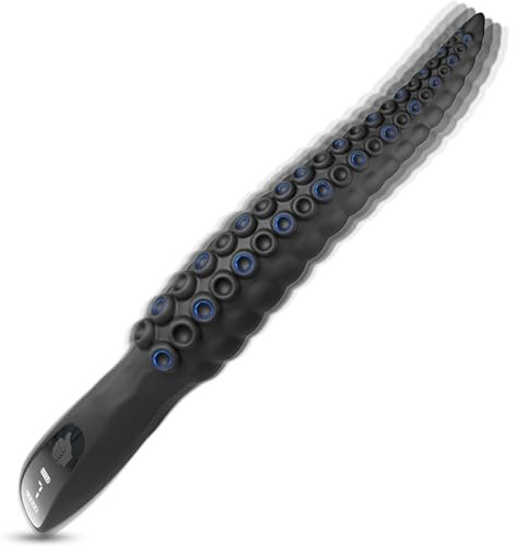 BDSMYEE Vibromasseurs avec 9 modes de vibration, Tentacules de pieuvre anal gode Vibromasseur pour femme homme, anal dildo Godemichets Jouets Sexuels