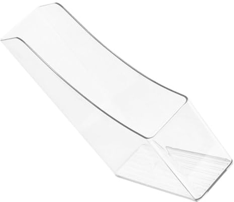 OFFSCH Transparenter Kunststoff Dokumentenhalter Organizer Mit Großem Fassungsvermögen Büro Studentendokumentenablage Vertikal Strukturierter Schreibtisch-organizer