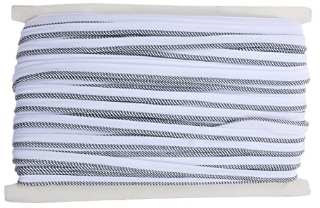 DOITOOL Passamaneria in Cordoncino Passamaneria Intrecciata Fatta Mano Pizzo Decorativo Per e Tende Materiale Sicuro e Durevole Per Lavori Artigianali e Decorazioni