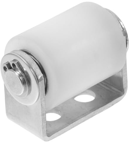 Rouleau de Guidage de Portail Roue Nylon en Acier Inoxydable | Guide Portail Coulissant, Roulement Intégré, Fonctionnement Silencieux, Stabilité et Résistance à L'usure