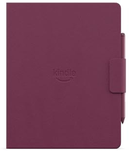 Jetzt neu: Edle Amazon Kindle Scribe-Klapphülle mit magnetischer Befestigung, schlanke Schutzhülle – Premiumleder