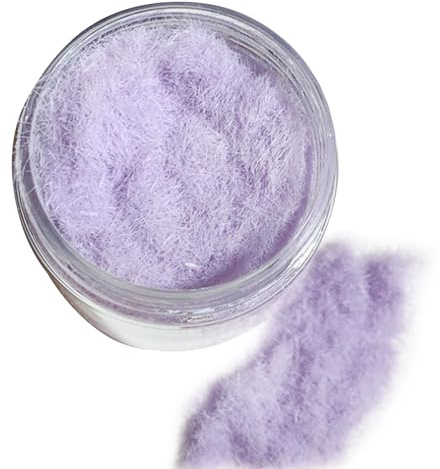 Polvo adhesivo fuerte de 3 mm para joyería de resina, manualidades y suministros de arte, polvo flocado colorido