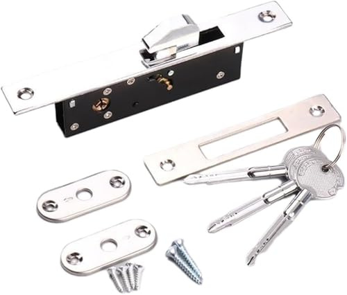Serratura for porta scorrevole dallo stile stretto con chiavi incrociate for maggiore sicurezza e funzionamento senza sforzo(HY-302A)