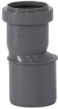 Ostendorf 172710 HTsafe Reduktionsstück, Grau, dn50/40