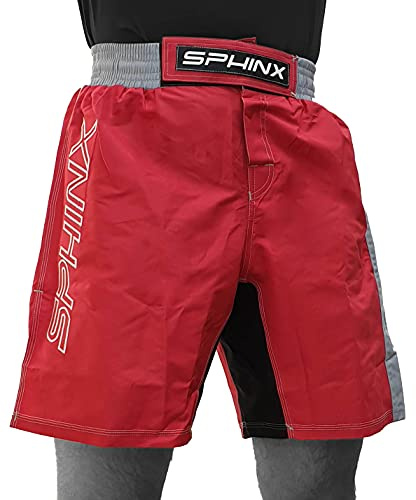 SPHINX Unisex SAM1-24 MMA Bermuda PRO, rot, M