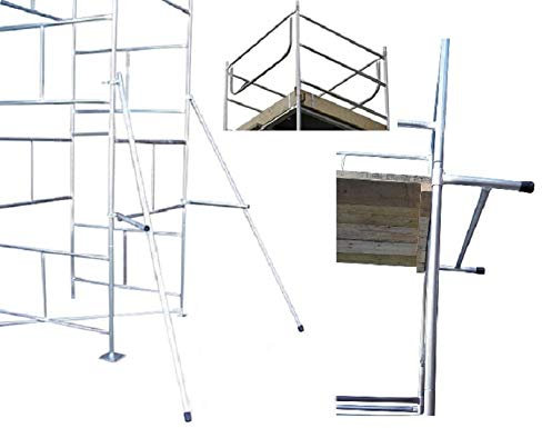 Safety Pack Upgrade for Toptower Classic DIY Scaffold 4' x 4' Tower