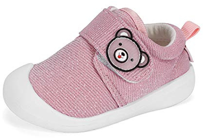 Zapatos Bebe Niña Primeros Pasos, Rosado, 20 EU (talla del fabricante 16)