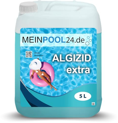 Meinpool24.de Algizid Meinpool24.de 2x5 l = 10 l zur Poolpflege Algenverhütung flüssig Algezid