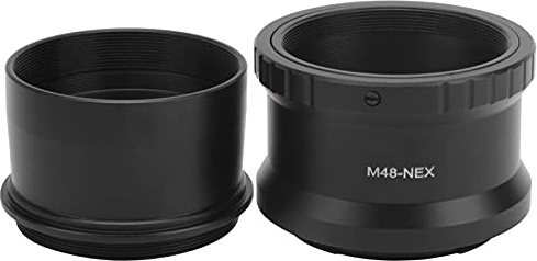 T2 Mount Auf E Mount,T2 Adapter E-Mount,Weiteres Zubehör Für Teleskope Teleskop 2 Zoll M48X0,75 Mm Ttype Adapter Und M48Nex Objektivadapter Für E Mount Kamera