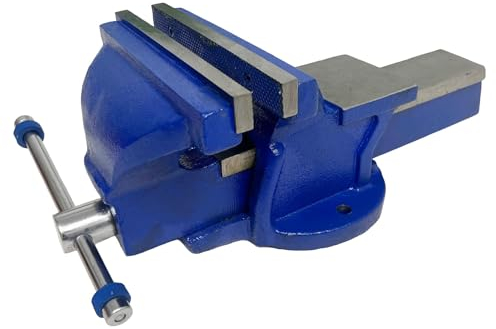 Morsa da banco con base fissa, 200 mm, apertura 200 mm