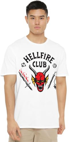 Stranger Things Stranger Things - Hellfire Club T-Shirt Mixte (Lot de 1)