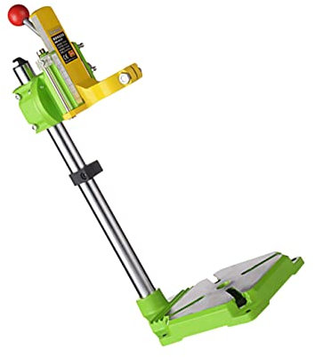 Angoily Mini Pillar Drill Stand Bench Drill Press Stand Mounting Hand Bracket for Portable Press
