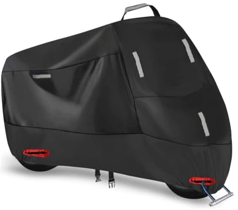 YOFAB Motorrad Abdeckplane für BMW R 1200 GS LC R1200GS ADV R1250GS Adventure R 1250 GS - Schutzhülle, Staub Breathable Outdoor Plane, Zubehör