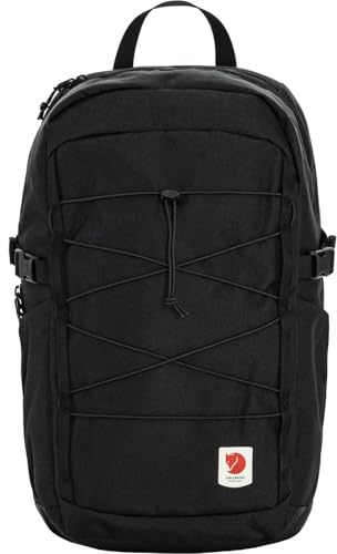 Fjällräven Rucksack Freizeitrucksack mit Laptopfach Skule 24 Backpack Black schwarz