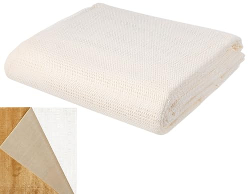 Gatuida Antirutschmatte für Teppich: 200x300cm Teppich Antirutschunterlage PVC Schneidbare Anti Rutsch Teppichunterlage Universell Einsetzbar für Alle Böden Zuhause, Büro