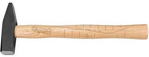 Peddinghaus Schlosserhammer 300 g mit Eschenstiel - Qualitätsstahl, geschmiedet, gehärtet, DIN 1041