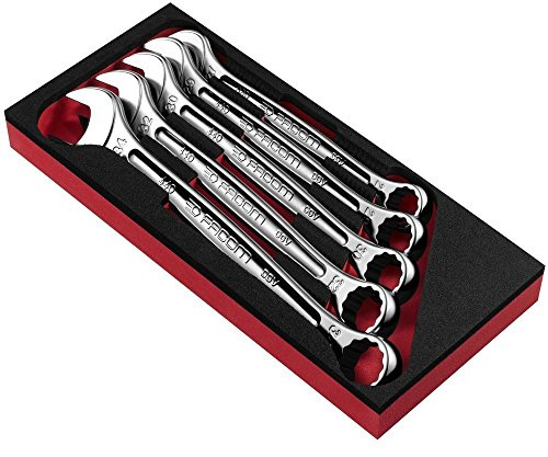 FACOM - Module Mousse de 5 Clés Mixtes OGV - MODM.440-2 - Matériau Robuste et Durable - Compatible avec le Système de Rangement Modulaire FACOM - Outillage pour Professionnels et Particuliers