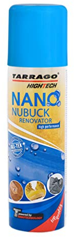 Tarrago | High Tech Nano Nubuck Renovator Spray | Renovador e Impermabilizante para Nubuck y Ante (Negro (18))