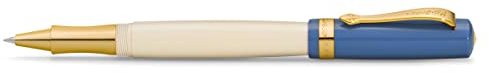 Kaweco STUDENT Rollerball 50's Rock I Gel- / Kugelschreiber aus hochwertigem Acryl mit Keramikkugel I Edler Kuli I 23 g Tintenroller mit 0.7 mm Mine I Nostalgischer Gelroller 16 cm