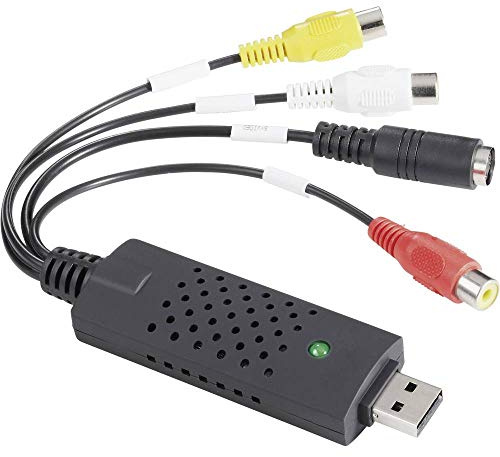Basetech Video Grabber inkl. Video-Bearbeitungssoftware, Plug und Play BT-2228152