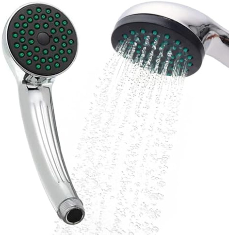1 Function Bathroom Shower Head - Chrome Spray Hose | Abs Universal | for Showers, Baths | Handheld Shower Head | Practical, Bathing| Sprayer