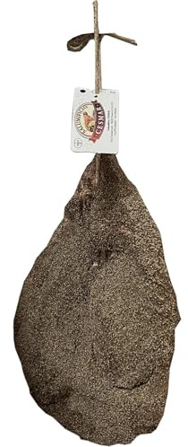 Guanciale Speck 1,2 kg Gourmet g.g.A. (I.G.P.) ganzes Stück Isolierverpackung – – luftgetrocknete Schweinebacke, handwerkliche Spitzenqualität, glutenfrei – ideal für Pasta Amatriciana & Carbonara