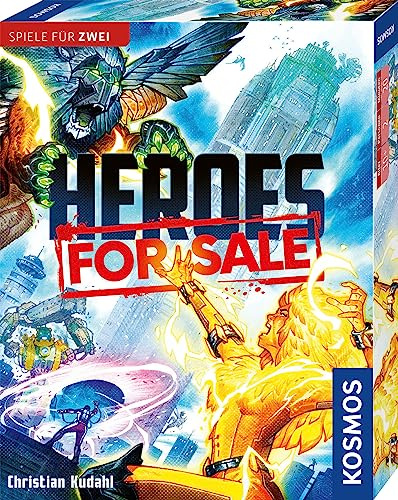 Kosmos Heroes for Sale, Duellkartenspiel, Spiel für Zwei | Trading-Card-Game-Feeling, Cooles Superhelden Deck