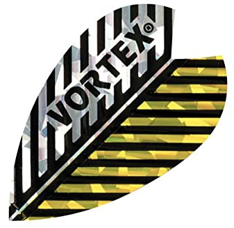 Harrows Vortex Feather Gold/Silver - Dart Flights