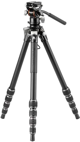 Vanguard Alta Pro 3VLT 235AV10 Kompaktes Videostativ aus Aluminium, Kugelkopf Veo PV-10