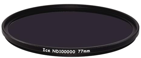 Ice ND100000 Optischer Glasfilter, Neutraldichte, 16,5 Stop, ND 100000 (77 mm)
