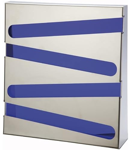 DON HIERRO - Soporte para cápsulas de café, compatible con cápsulas Nespresso – Acero inoxidable y Metacrilato – 32 cápsulas – ZIGZAG-