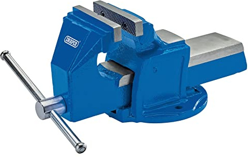 Draper 44506 Engineers Bench Vice, 100mm , Blue